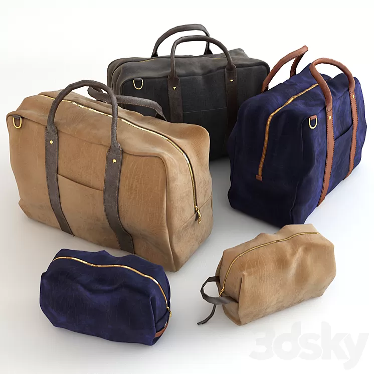 Bags Bridge and Burn 3D Model