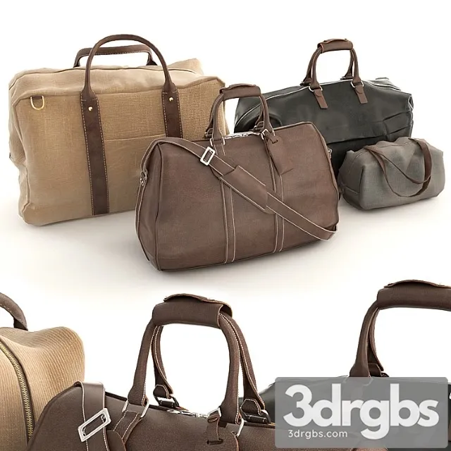 Bags Set 3D Model Download