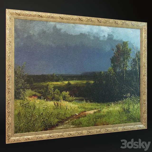 Baguette №5 3D Model Baguette №5 3D Model