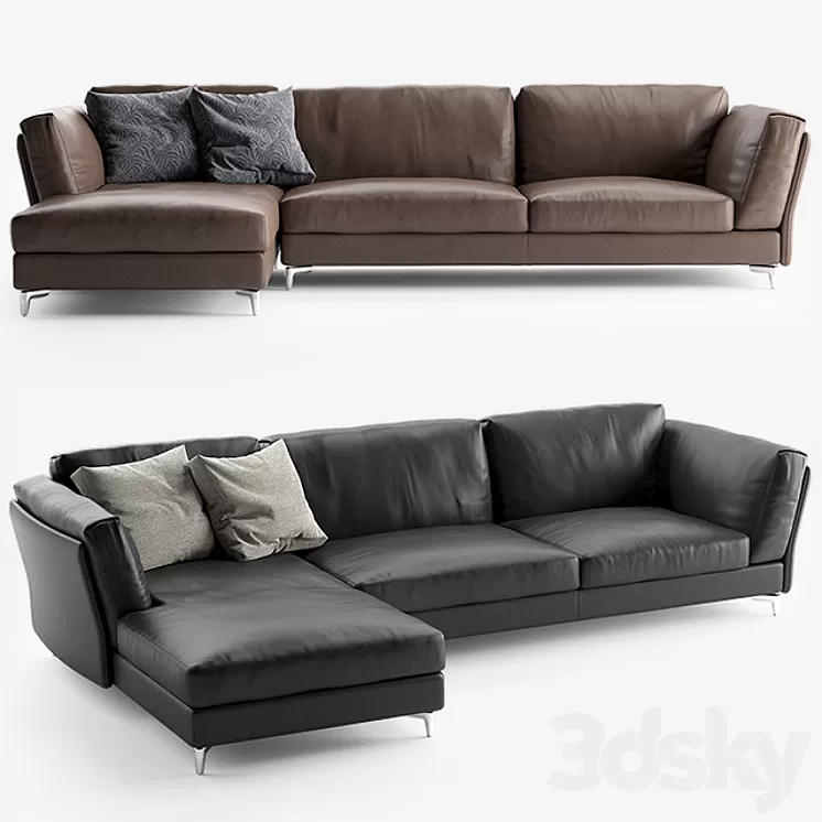 Bahia Sofa Alivar 3 3D Model