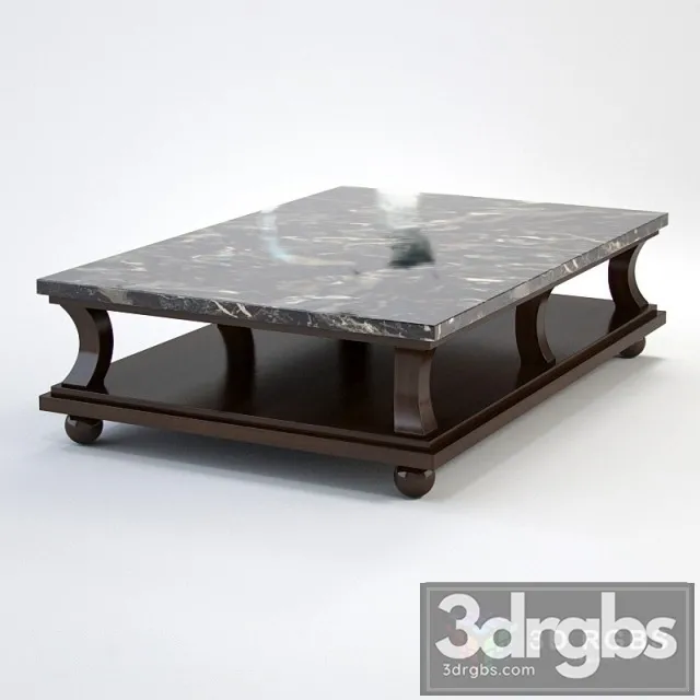 Baker 9155 Coctailtable 3D Model Download Baker 9155 Coctailtable 3D Model Download