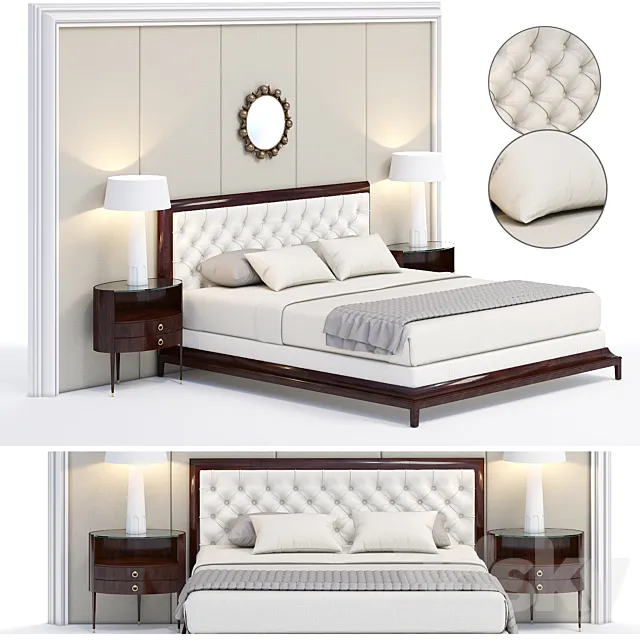 Baker Bed 3D Model Baker Bed 3D Model