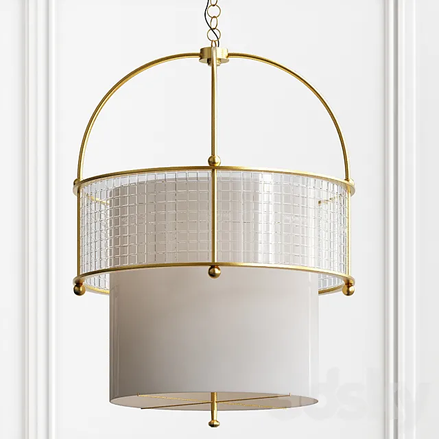 Baker Bracelet Chandelier 3D Model