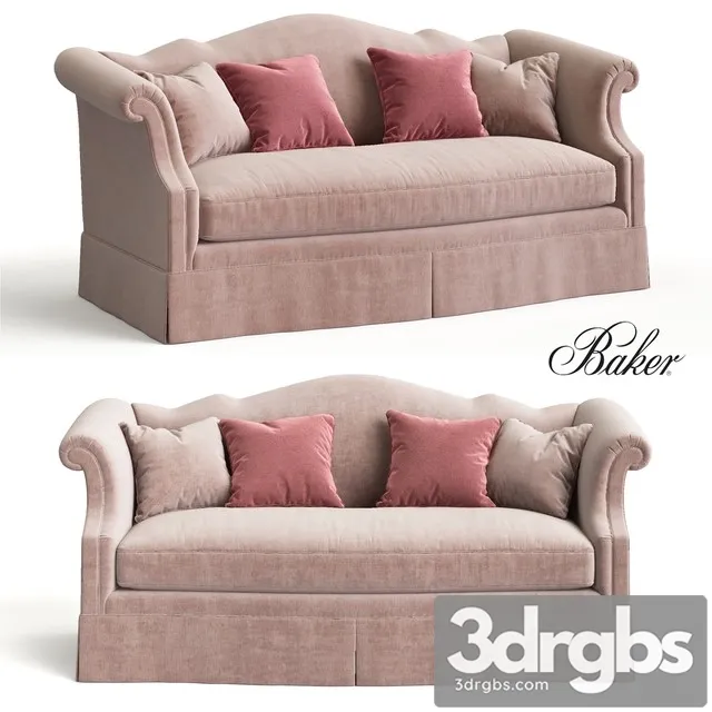 BAKER Camelback Sofa 3D Model Download BAKER Camelback Sofa 3D Model Download