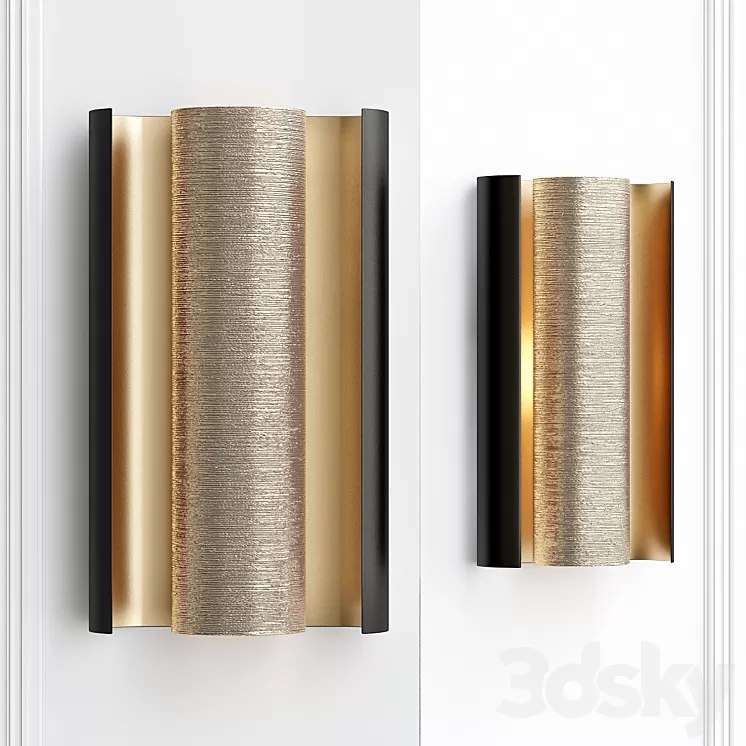 Baker Cloak Sconce 3D Model