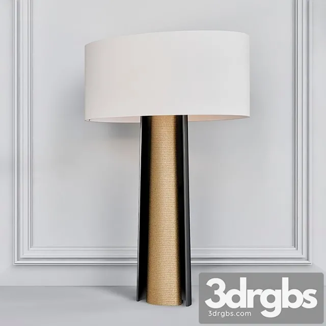 Baker cloak table lamp 3D Model Download