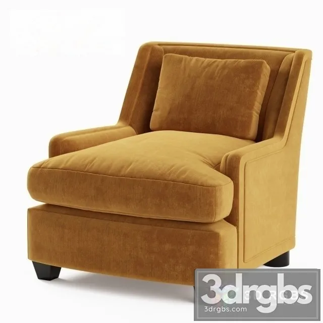 Baker Colin Cab 6712C Armchair 3D Model Download Baker Colin Cab 6712C Armchair 3D Model Download
