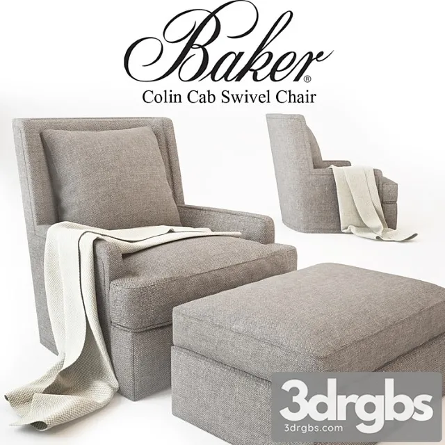 Baker Colin Cab Swivel Chair No 6712c Sw 3D Model Download Baker Colin Cab Swivel Chair No 6712c Sw 3D Model Download
