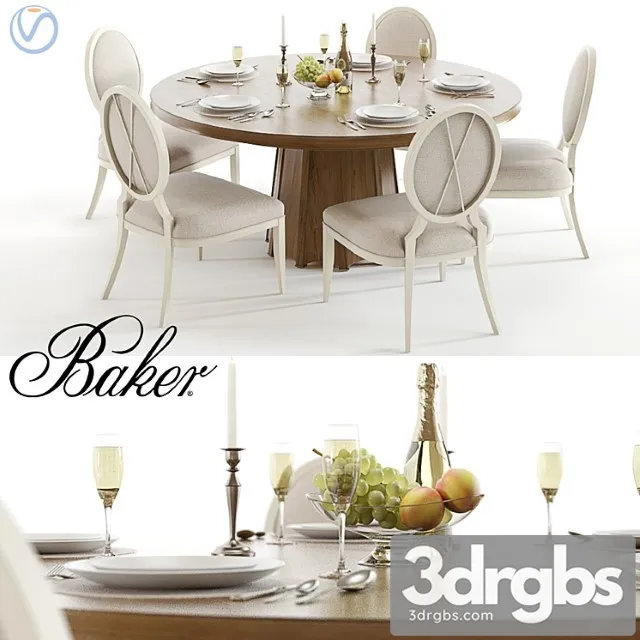 Baker encircle and x-back 2 3D Model Download Baker encircle and x-back 2 3D Model Download