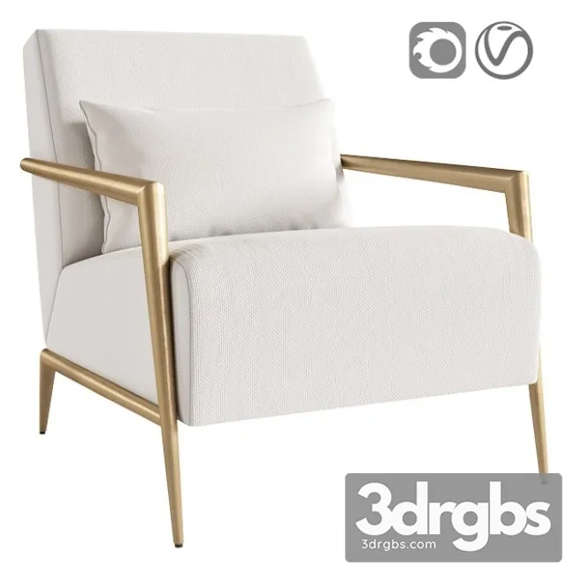 Baker Enzo Lounge Chair 3D Model Download Baker Enzo Lounge Chair 3D Model Download