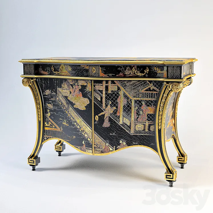 Baker Furniture the COMMODE No. 5270 3D Model Free Download Baker Furniture the COMMODE No. 5270 3D Model Free Download