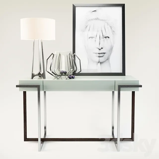 Baker Furniture_Set 001 3D Model