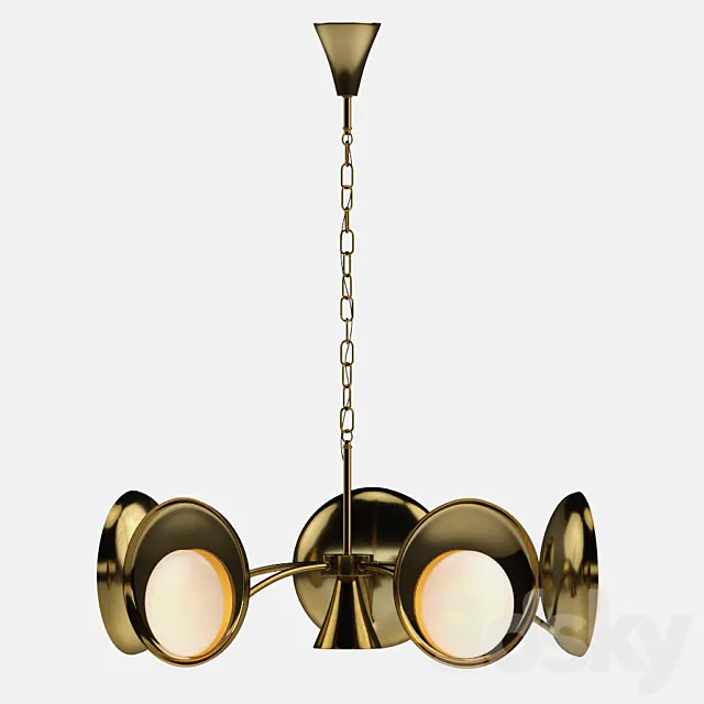 Baker IOLITE CHANDELIER 3DModel Baker IOLITE CHANDELIER 3DModel