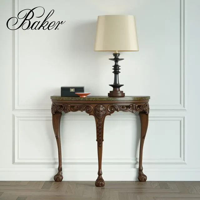 Baker Irish Puca Table 3D Model