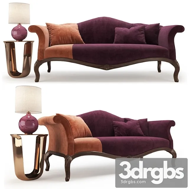 Baker king george iii setee 2 3D Model Download Baker king george iii setee 2 3D Model Download