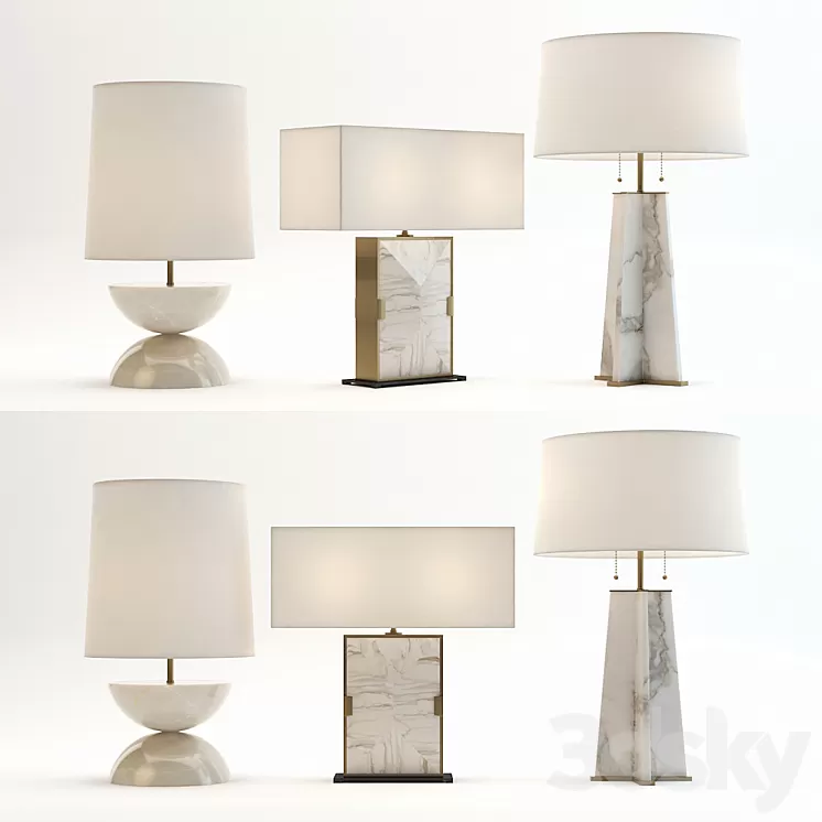 baker lamps 3D Model baker lamps 3D Model