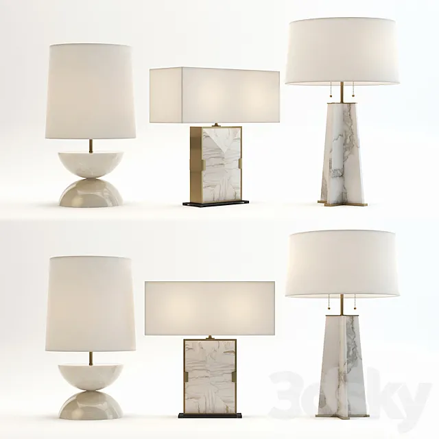 baker lamps 3DModel