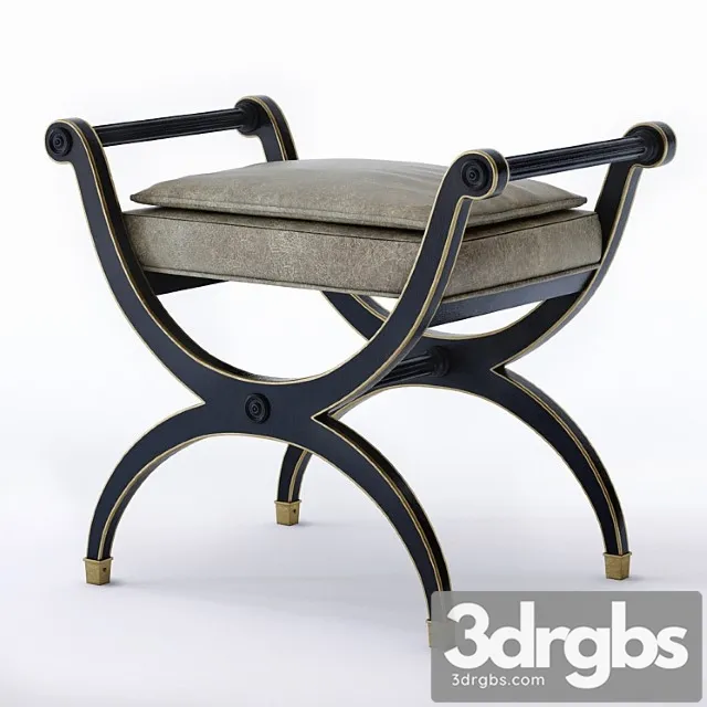 Baker malcom bench 2 3D Model Download