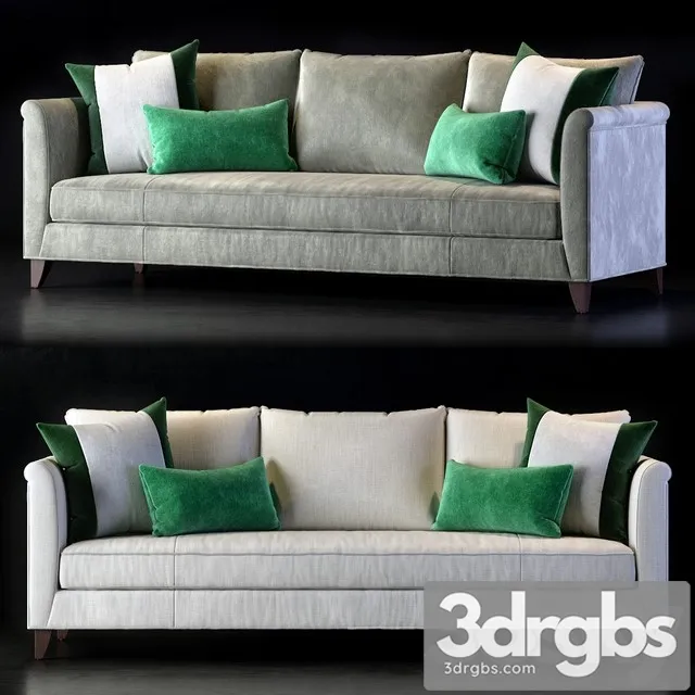 Baker Medida Sofa by Laura Kirar 3D Model Download Baker Medida Sofa by Laura Kirar 3D Model Download