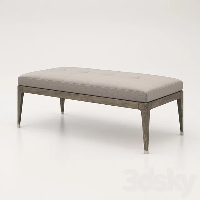 Baker – MODERN MOMENT BENCH No. 3616 3D Model Baker – MODERN MOMENT BENCH No. 3616 3D Model