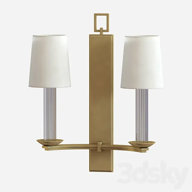 Baker PH401 trocadero sconse 3DModel Baker PH401 trocadero sconse 3DModel