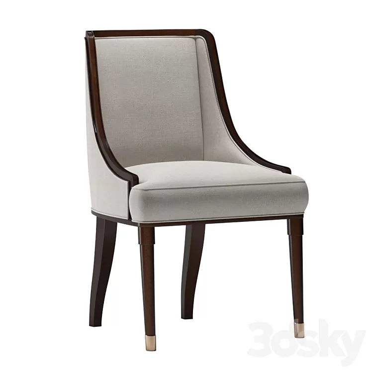 Baker – SIGNATURE DINING SIDE CHAIR 3D Model Baker – SIGNATURE DINING SIDE CHAIR 3D Model