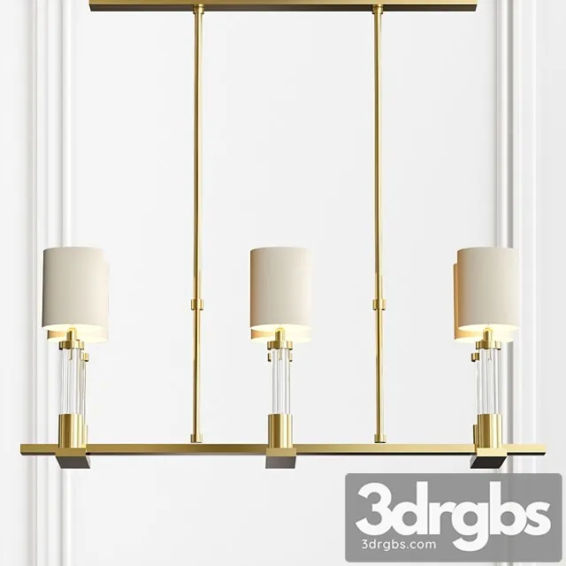 Baker Trianon Ceiling Light 2 3D Model Download Baker Trianon Ceiling Light 2 3D Model Download