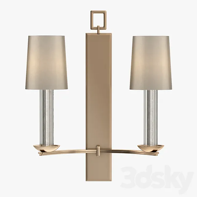 Baker – Trocadero sconce PH401 3D Model