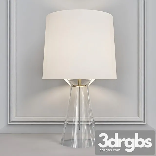 Baker Waistline Table Lamp Short 1 3D Model Download