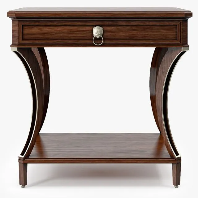 Bakerfurniture Lamp Table 3D Model Bakerfurniture Lamp Table 3D Model