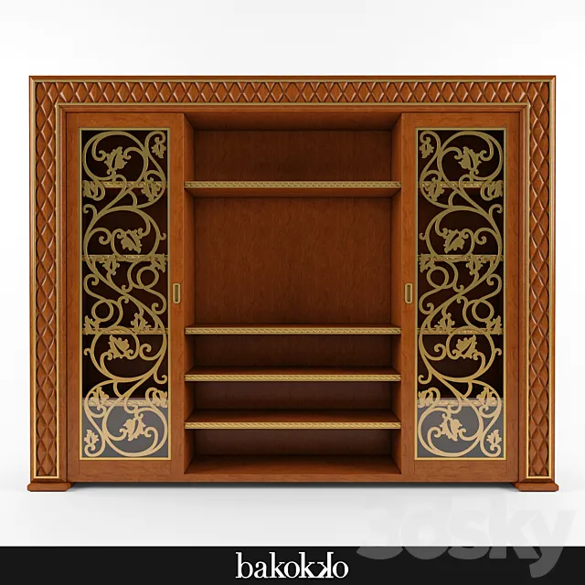 Bakokko TV shkaf 3D Model Bakokko TV shkaf 3D Model