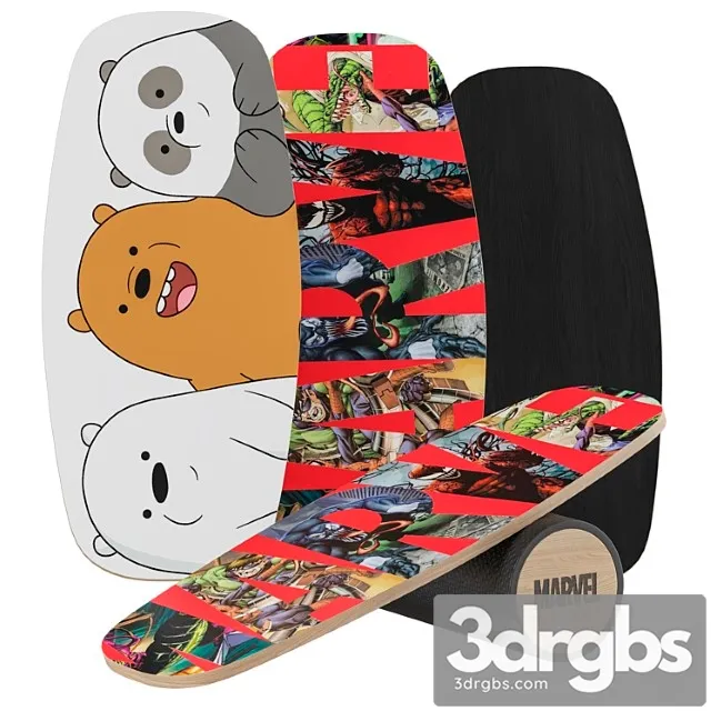 Balance Board 3D Model Download