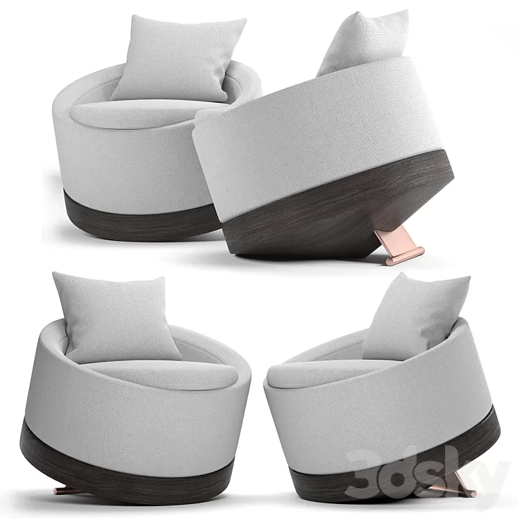 BALANCE LOUNGE 3D Model BALANCE LOUNGE 3D Model