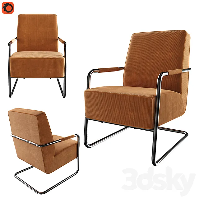 Balane La Redoute armchair 3D Model