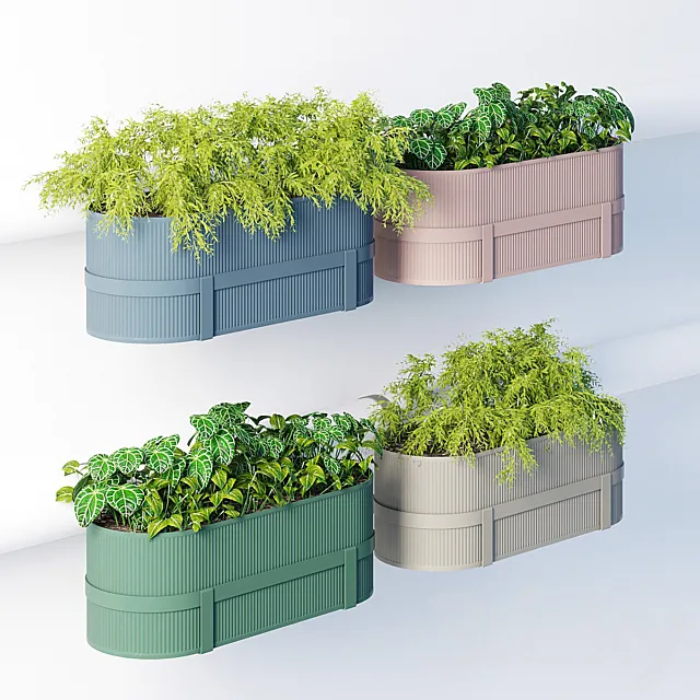 Balcony two 3D Model Balcony two 3D Model