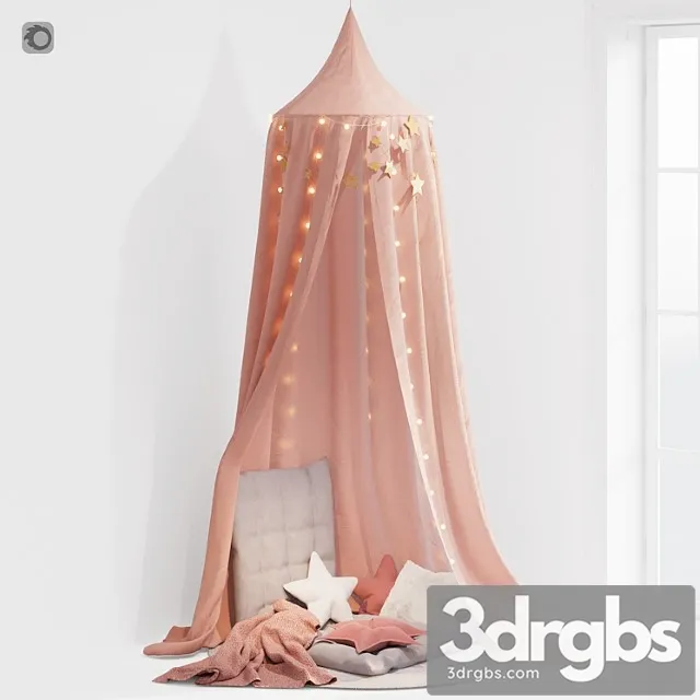 Baldahin C Decor 01 3D Model Download