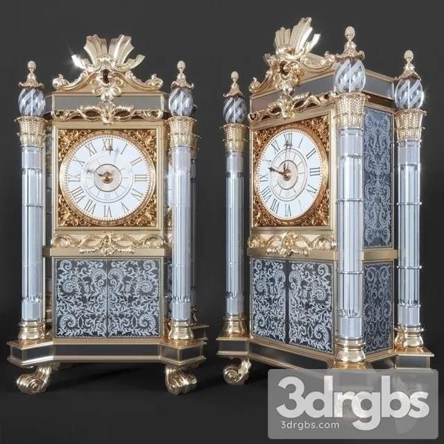 Baldi Home Jewels Clock 3D Model Download