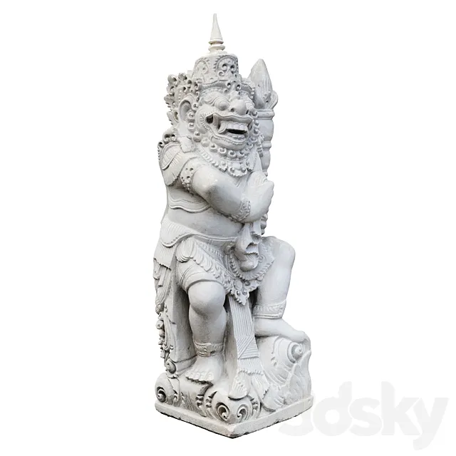Bali scans. Raksasa. 3D Model