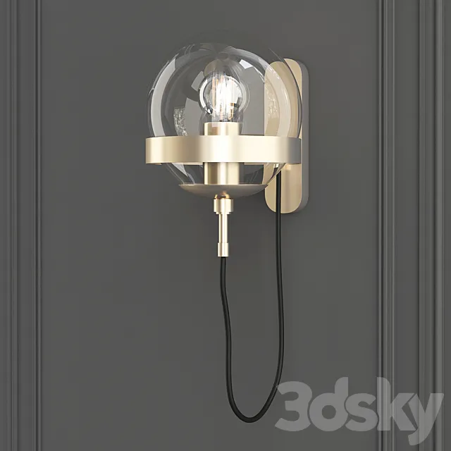 Ball and string 3DModel Ball and string 3DModel