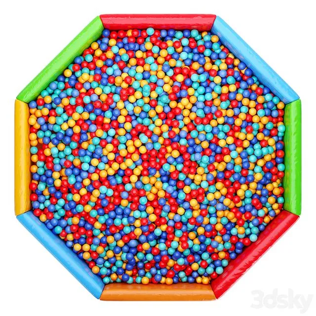 Ball pool 3D Model