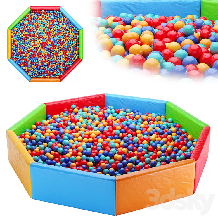 Ball pool 3D Model