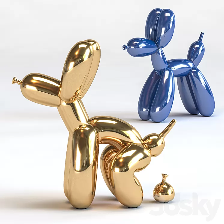 Balloon Dog 3D Model