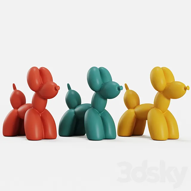 ????????? Balloon Dog 3DModel ????????? Balloon Dog 3DModel