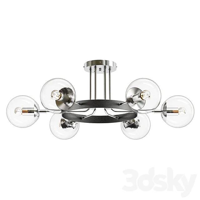 Balls Loft Ceiling 3D Model