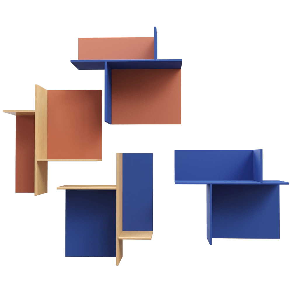 Balma – Hanging shelf Crox 3D Model Balma – Hanging shelf Crox 3D Model