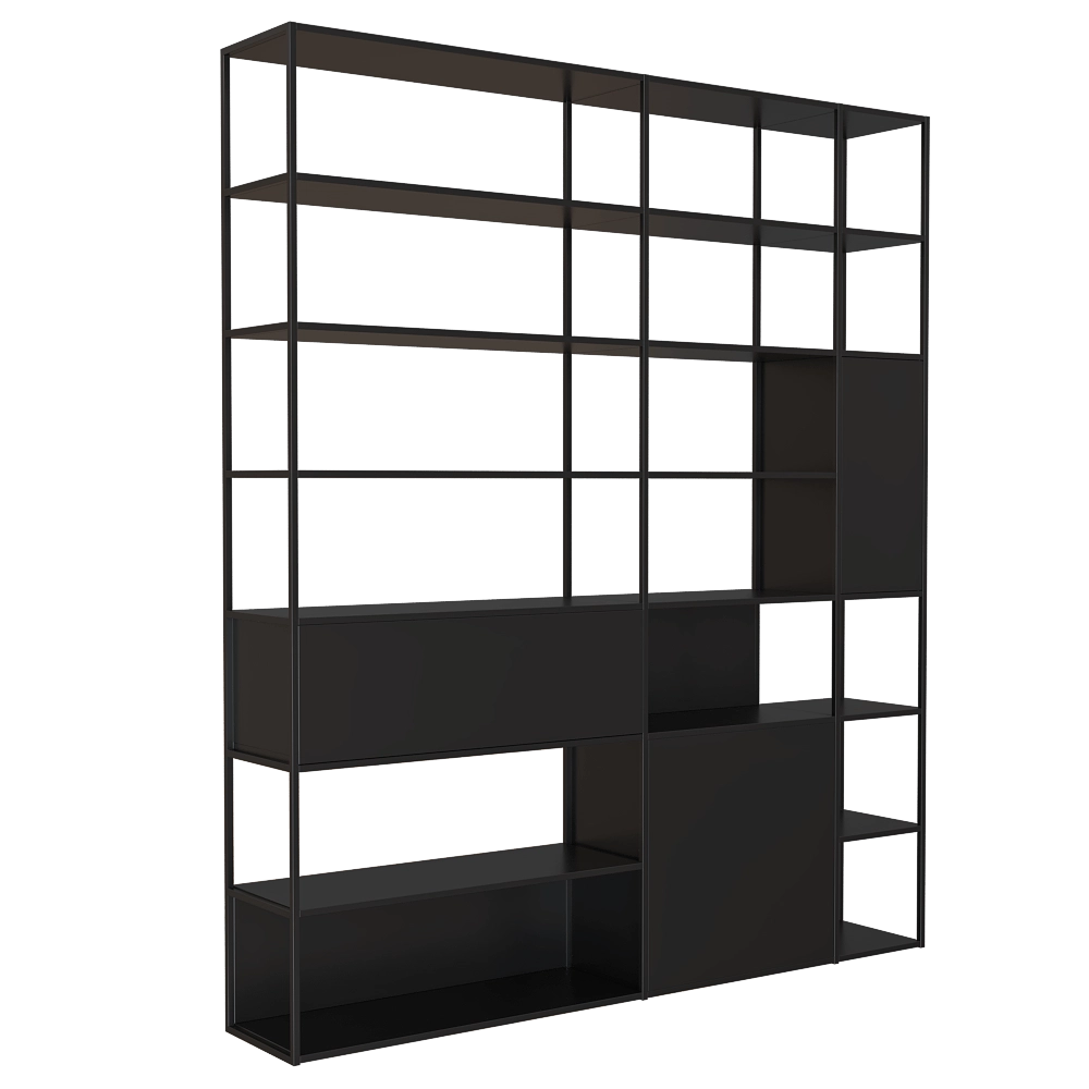 Balma – Shelving system Stepps 3D Model Balma – Shelving system Stepps 3D Model