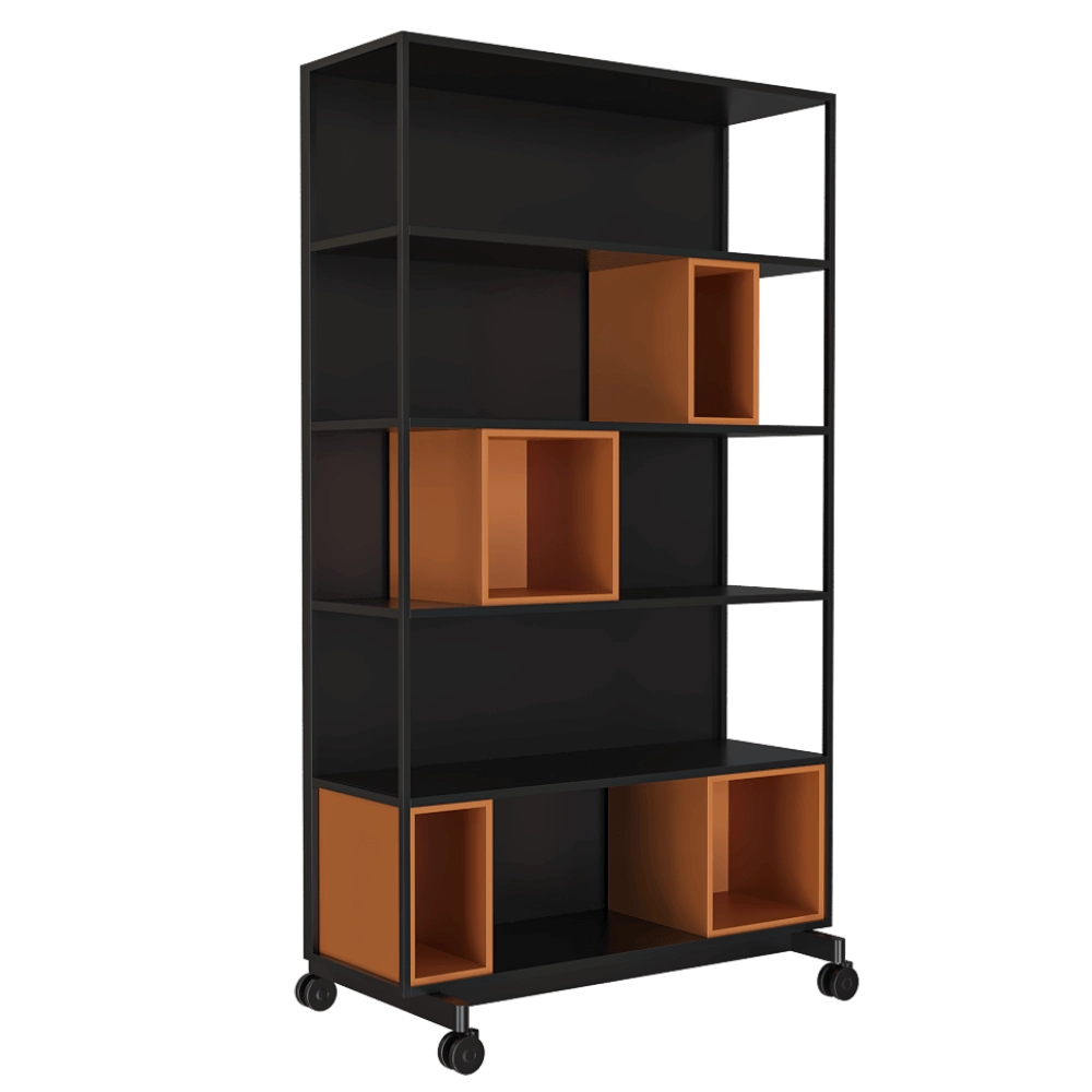 Balma – Shelving unit Stepps mobile 3D Model Balma – Shelving unit Stepps mobile 3D Model