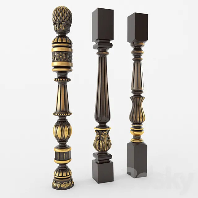 balusters 3DModel