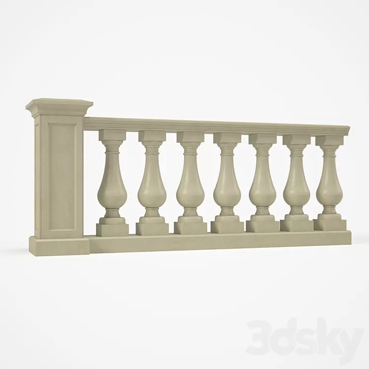 balustrade 3D Model