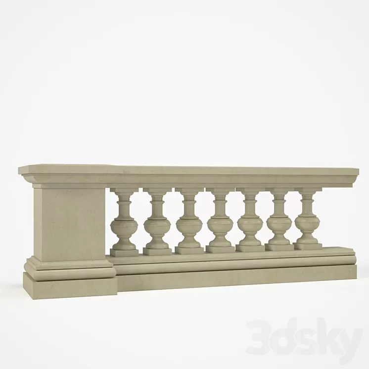 balustrade 3D Model